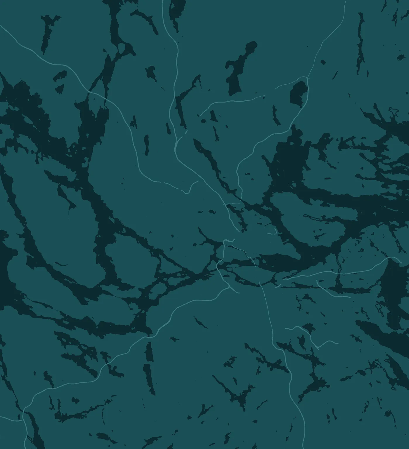 Map of the Stockholm region showing where the small groups meet and where the Sunday service is